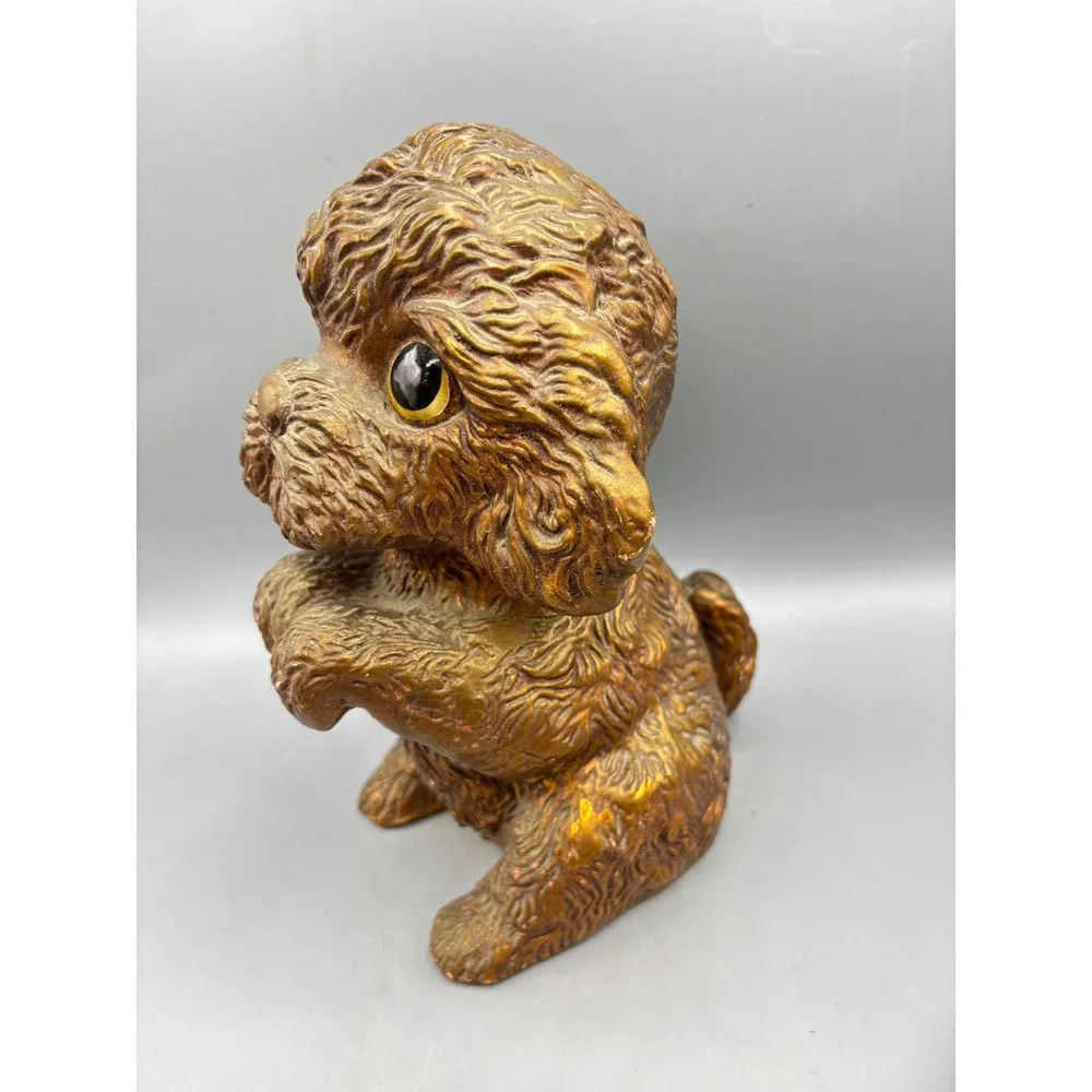 Vintage 1994 Universal Statuary Corp Poodle Dog Figurine USA 8.5‎ Inch